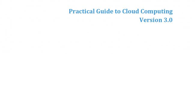 Practical Guide to Cloud Computing – CSCC, 2017
