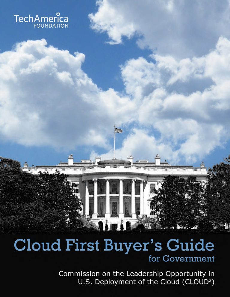 Cloud First Buyers Guide for Government