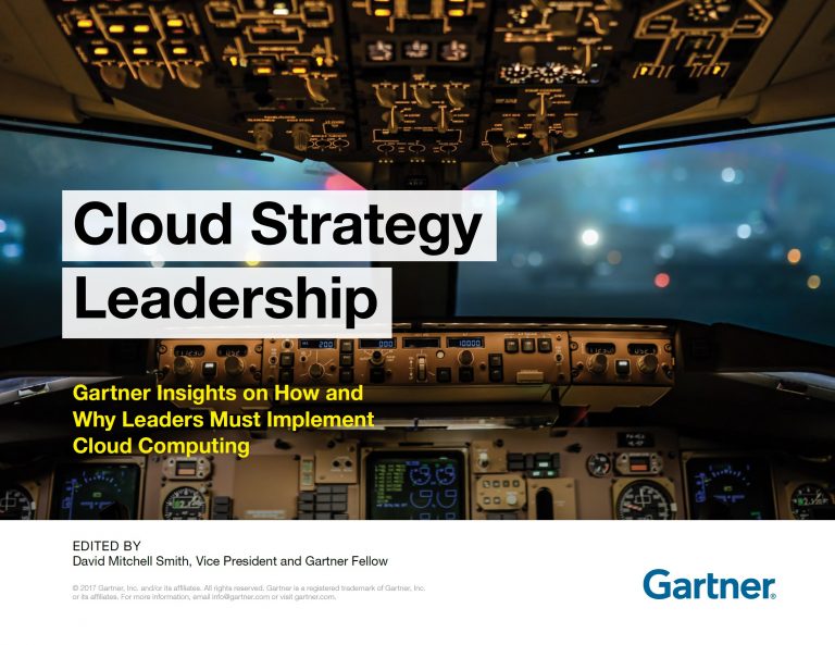 Gartner - Cloud Strategy Leadership