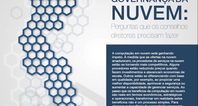 Governança da Nuvem: Perguntas que os conselhos diretores precisam fazer
