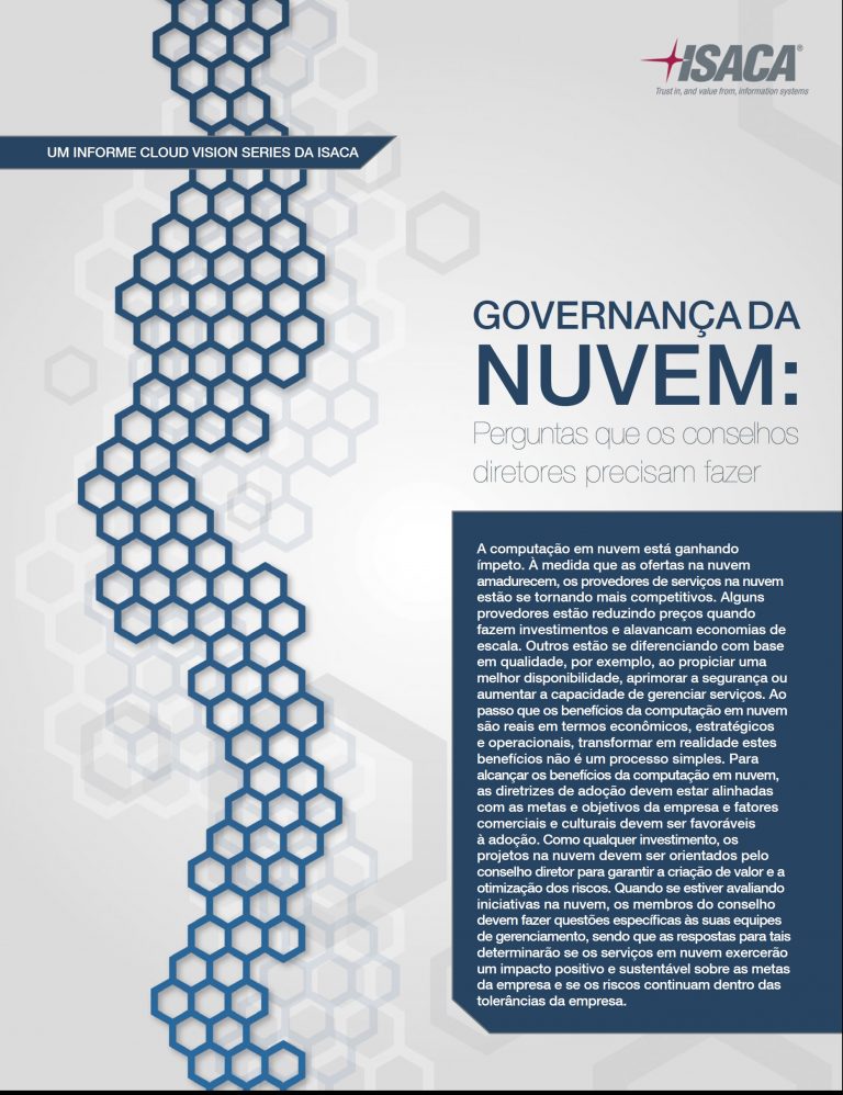 Governança da Nuvem- Perguntas que os conselhos diretores precisam fazer