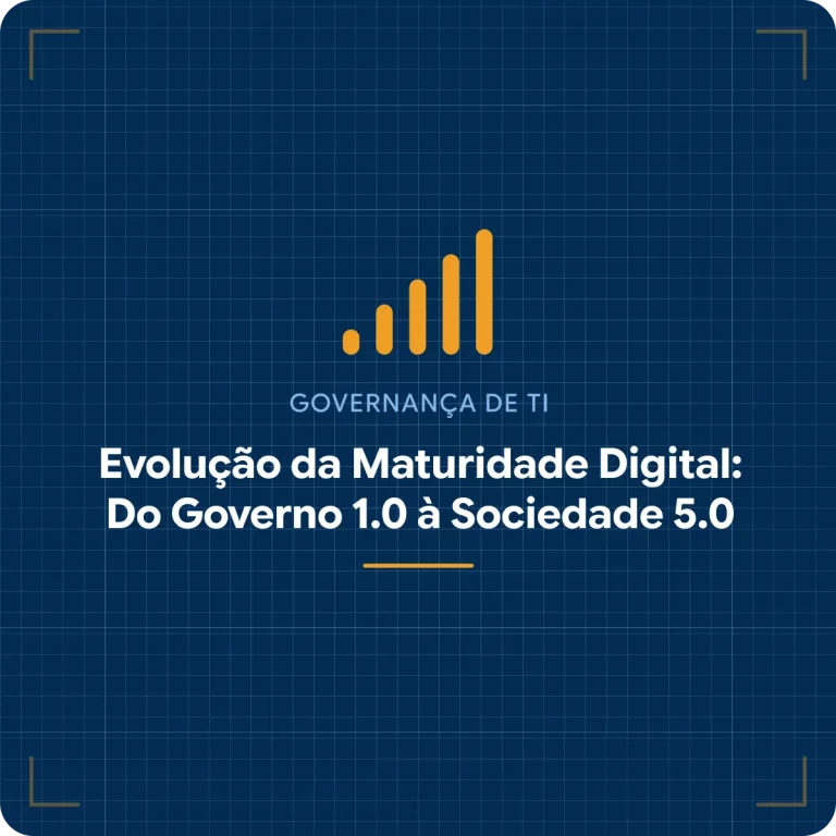 A Evolução da Maturidade Digital na Administração Pública: Do Governo 1.0 à Sociedade 5.0