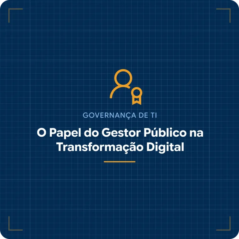 O Papel do Gestor Público na Transformação Digital e na Sociedade 5.0