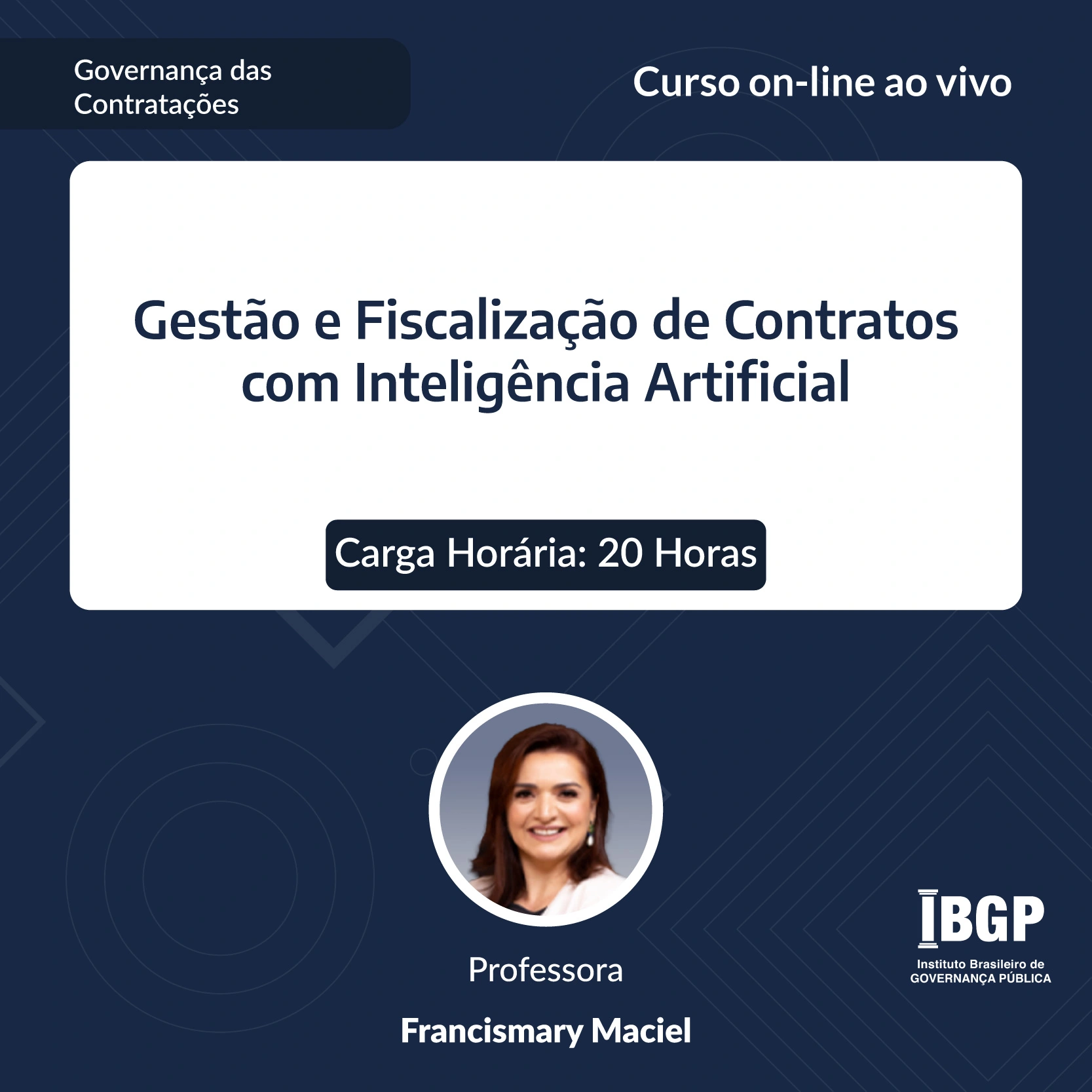 Curso: Gestão e Fiscalização de Contratos com Inteligência Artificial Curso: Gestão e Fiscalização de Contratos com Inteligência Artificial - Não perca!!!