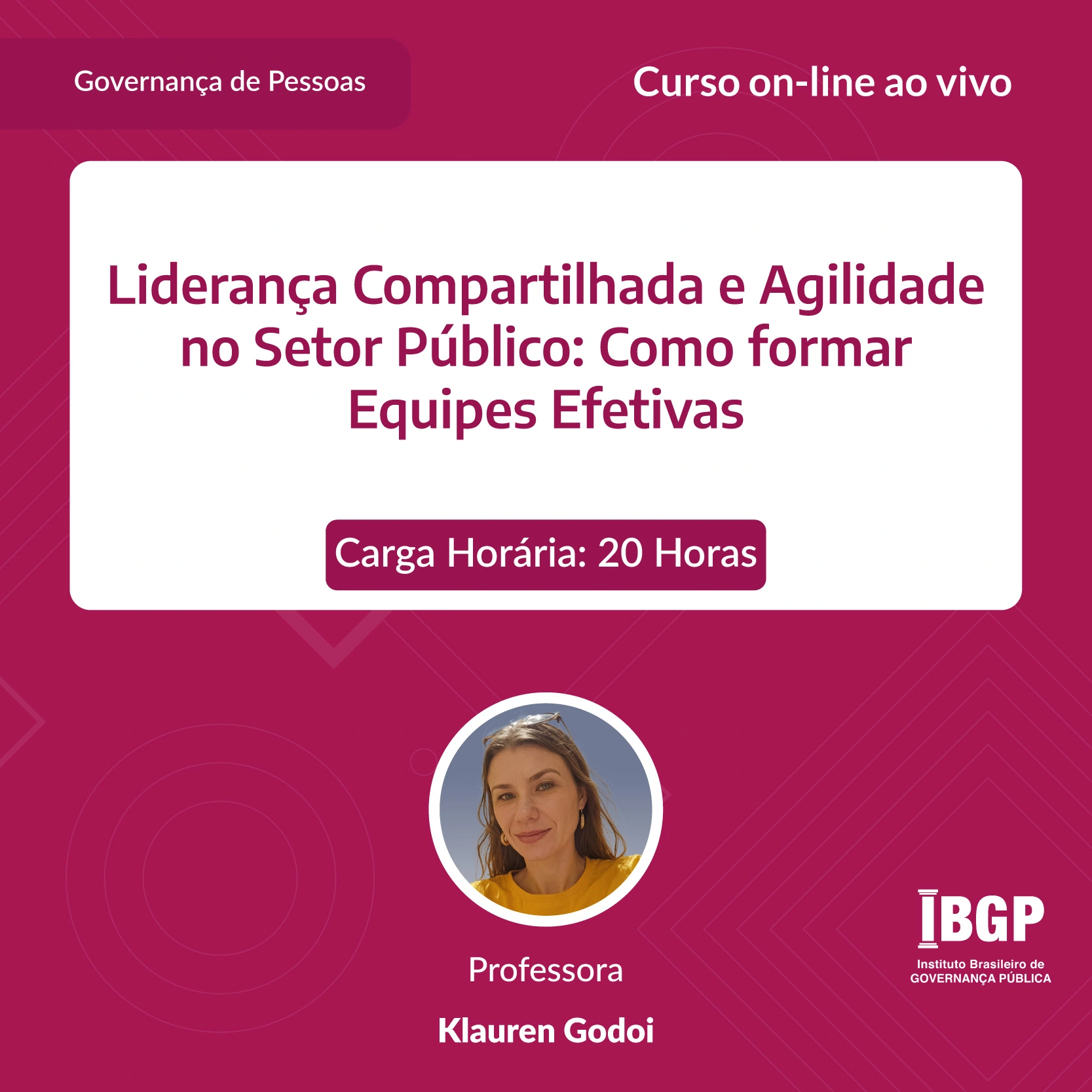 Curso: Liderança Compartilhada e Agilidade no Setor Público - Não perca!!!