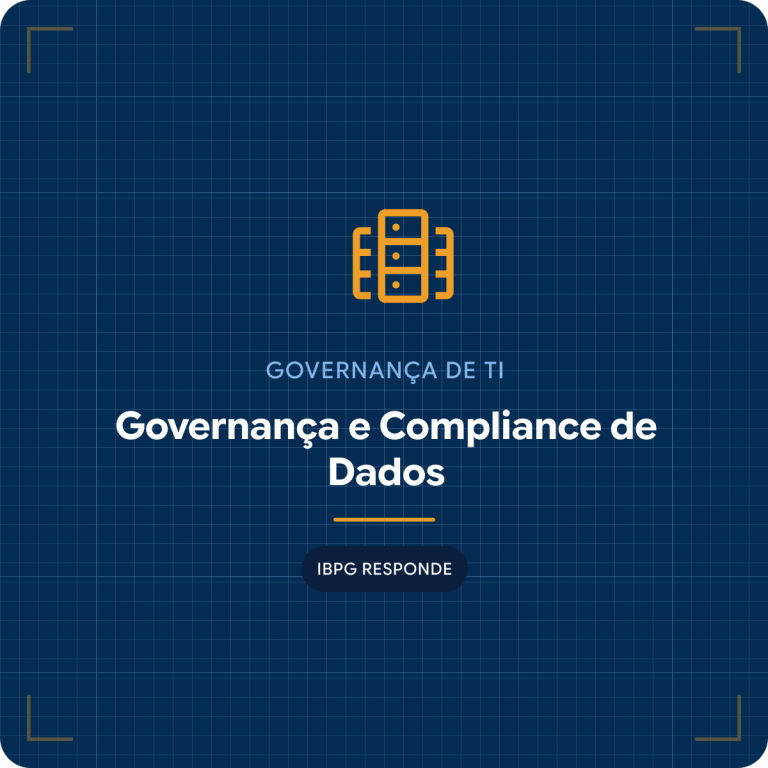 IBGP Responde – Governança e compliance de dados no setor público